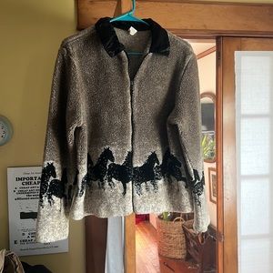 Vintage Horse fleece